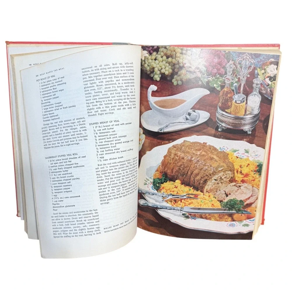 Vintage 1960 Ladies' Home Journal Cookbook Carol Truax Hardcover First Edition